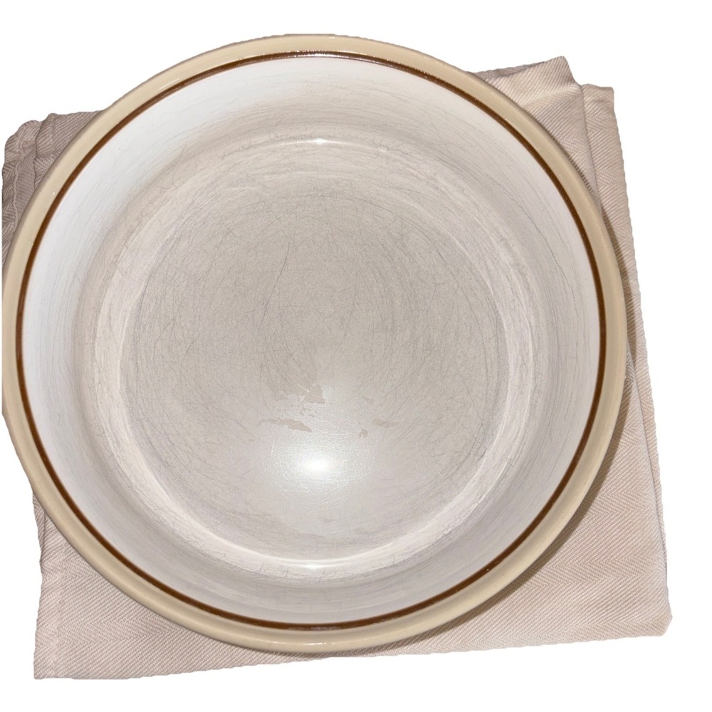 Arita "Genesis Beige " 8 1/8 Inch‎ Round Vegetable Bowl